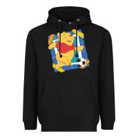 Black winnie the pooh Heavyweight Hoodie - artisFamous