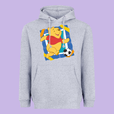 Winnie The Pooh Heavyweight Hoodie Designed By Artisfamous