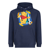 Navy winnie the pooh Heavyweight Hoodie - artisFamous