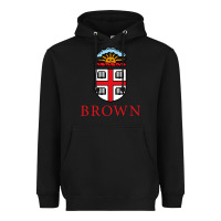 Black brown university Heavyweight Hoodie - artisFamous