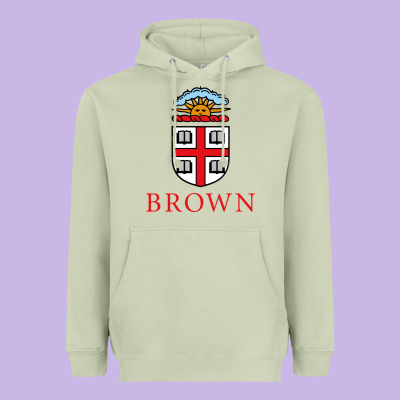 Brown University Heavyweight Hoodie Designed By Artisfamous