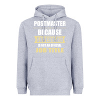 Heather Grey gift for superhero postmaster Heavyweight Hoodie - artisFamous