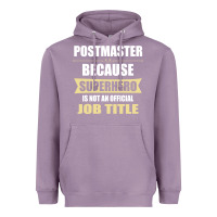 Lavender gift for superhero postmaster Heavyweight Hoodie - artisFamous