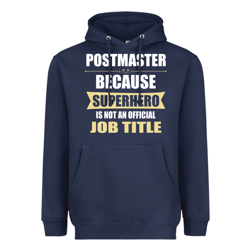 Gift For Superhero Postmaster Heavyweight Hoodie by artisFamous | Teevron