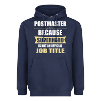 Navy gift for superhero postmaster Heavyweight Hoodie - artisFamous