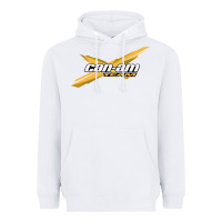White can am team Heavyweight Hoodie - artisFamous