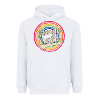 White george carlin   retro rainbow faded style Heavyweight Hoodie - artisFamous