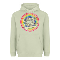 Matcha george carlin   retro rainbow faded style Heavyweight Hoodie - artisFamous