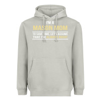 Moon Dust i'm a mason mom, i'm always right. mother's day gift Heavyweight Hoodie - artisFamous