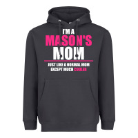 Smoke i'm a mason's  mom just like a normal mom Heavyweight Hoodie - artisFamous