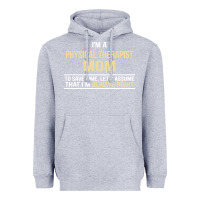 Heather Grey i'm a physical therapist mom, i'm always right Heavyweight Hoodie - artisFamous