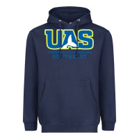 Navy Alaska Southeast Gift Heavyweight Hoodie - artisFamous