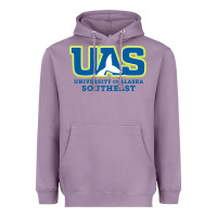 Lavender Alaska Southeast Gift Heavyweight Hoodie - artisFamous
