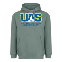 Sage Alaska Southeast Gift Heavyweight Hoodie - artisFamous