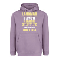 Lavender landman because freakin' awesome isn't a job title Heavyweight Hoodie - artisFamous