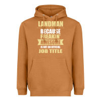 Meerkat landman because freakin' awesome isn't a job title Heavyweight Hoodie - artisFamous