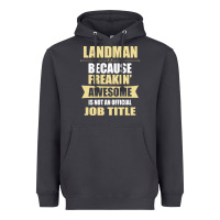 Smoke landman because freakin' awesome isn't a job title Heavyweight Hoodie - artisFamous