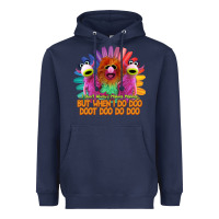 Navy i dont always mahnamahna funny Heavyweight Hoodie - artisFamous