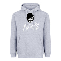 Heather Grey the adicts Heavyweight Hoodie - artisFamous