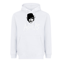 White the adicts Heavyweight Hoodie - artisFamous