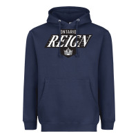 Navy The Reign, Ontario Heavyweight Hoodie - artisFamous