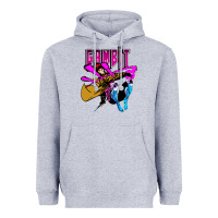Heather Grey gambit Heavyweight Hoodie - artisFamous