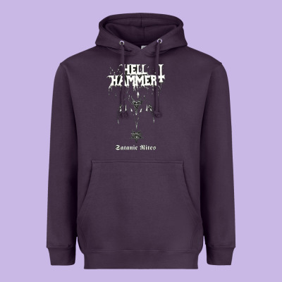 Hell Hammer Heavyweight Hoodie Designed By Artisfamous
