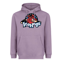 Lavender The Icehogs, Rockford Heavyweight Hoodie - artisFamous