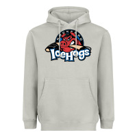 Moon Dust The Icehogs, Rockford Heavyweight Hoodie - artisFamous