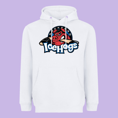 The Icehogs, Rockford Heavyweight Hoodie Designed By Artisfamous
