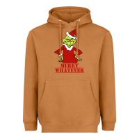 Meerkat Merry Whatever Grinch Heavyweight Hoodie - artisFamous
