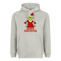 Moon Dust Merry Whatever Grinch Heavyweight Hoodie - artisFamous