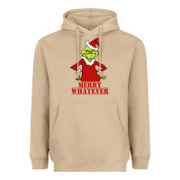 Mushroom Merry Whatever Grinch Heavyweight Hoodie - artisFamous