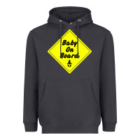 Smoke baby on board Heavyweight Hoodie - artisFamous