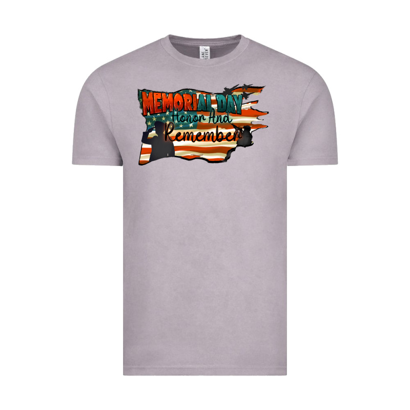 Memorial Day Honor And Remember Vintage Tee by FaDigitalArtStudio | Teevron