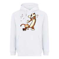 White calvin dance party Heavyweight Hoodie - artisFamous