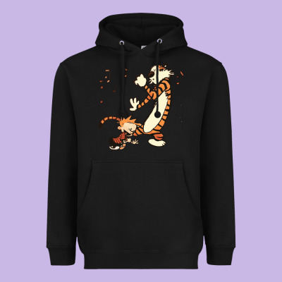 Calvin Dance Party Heavyweight Hoodie Designed By Artisfamous