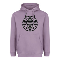 Lavender disturbed 1 Heavyweight Hoodie - artisFamous
