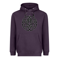 Plum disturbed 1 Heavyweight Hoodie - artisFamous