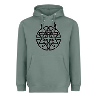 Sage disturbed 1 Heavyweight Hoodie - artisFamous