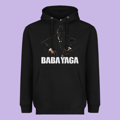 Baba Yaga Heavyweight Hoodie Designed By Artisfamous