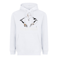 White baba yaga Heavyweight Hoodie - artisFamous