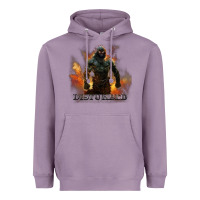 Lavender disturbed 8 Heavyweight Hoodie - artisFamous