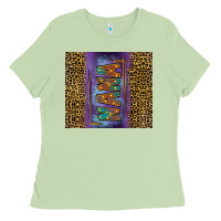 Matcha leopard nana tumbler Ladies Tee - FaDigitalArtStudio