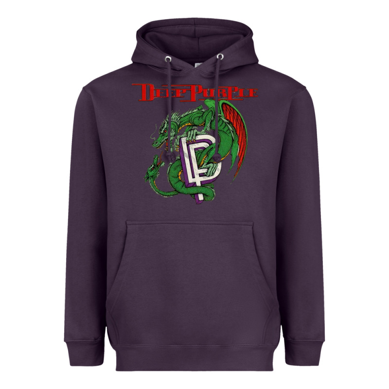 Deep Purple 7 Heavyweight Hoodie by artisFamous | Teevron