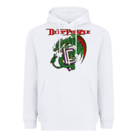 White deep purple 7 Heavyweight Hoodie - artisFamous