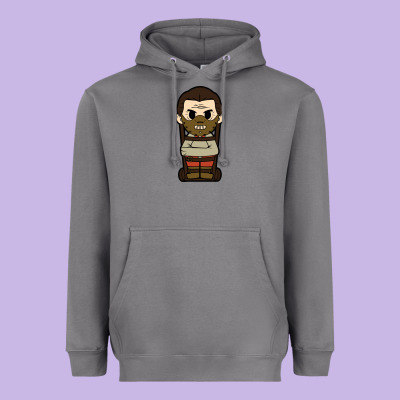Hannibal Lecter Chibi Heavyweight Hoodie Designed By Artisfamous