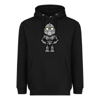 Black iron giant Heavyweight Hoodie - artisFamous