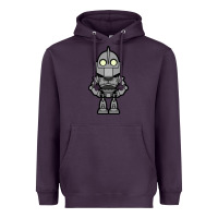 Plum iron giant Heavyweight Hoodie - artisFamous
