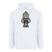 White iron giant Heavyweight Hoodie - artisFamous